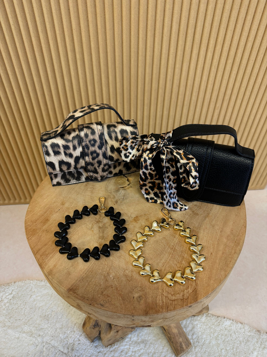 Leopard Satin Accessory