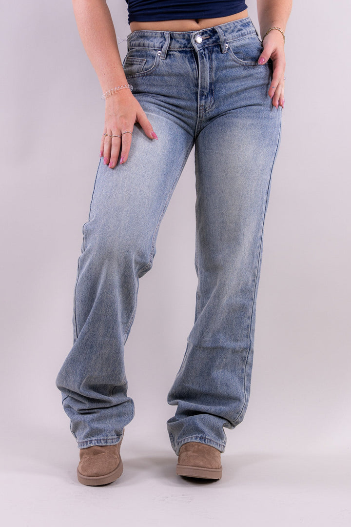 Ivy mid waist jeans -  tall