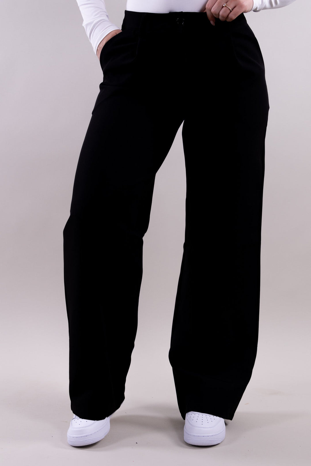 Zoe Mid Waist Trousers