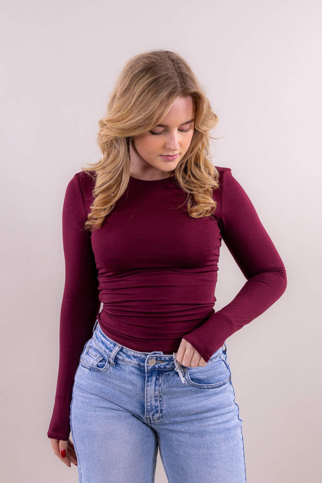 Leah essential top - Long sleeve